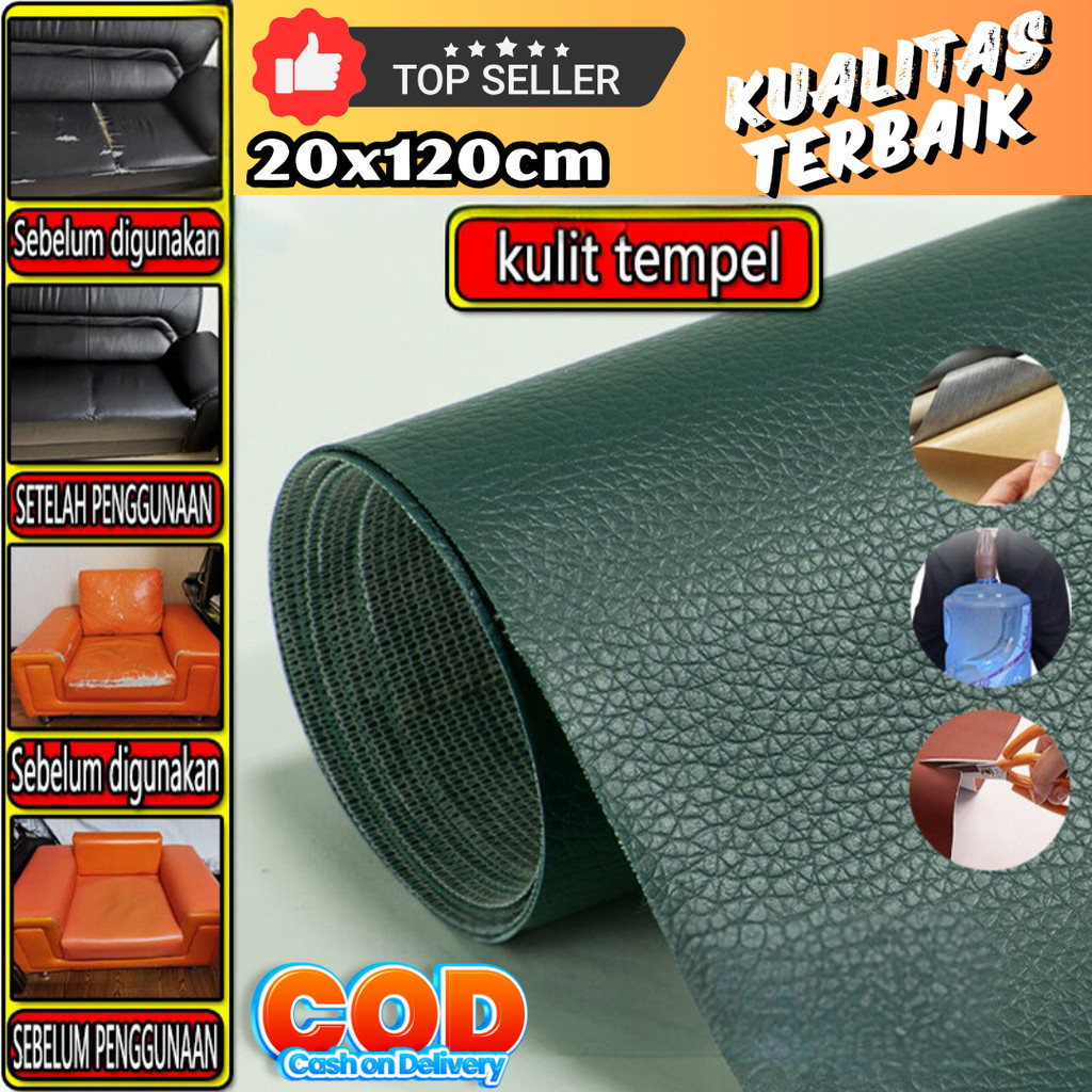 20x120cm sticker kulit sofa meteran kursi kulit sticker sofa perekat stiker kursi sofa lem sofa kuli