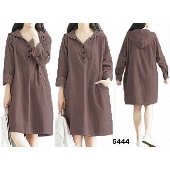 WSE390 - Dress Hoodie JUMBO 3XL XXXL Ukuran Jumbo Dress Fashion Dress Trending//BAJU WANITA MODEL BA