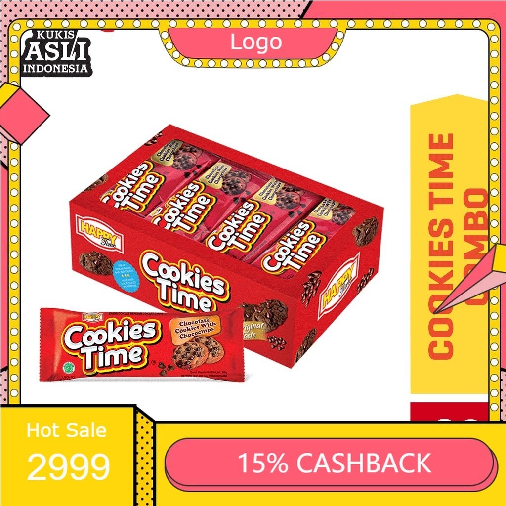 

Happy Time Cookies Time Combo (Isi 20 Pcs)