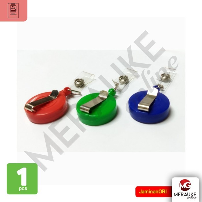 

Name Tag Clip / Gantungan Id Card Yoyo Warna