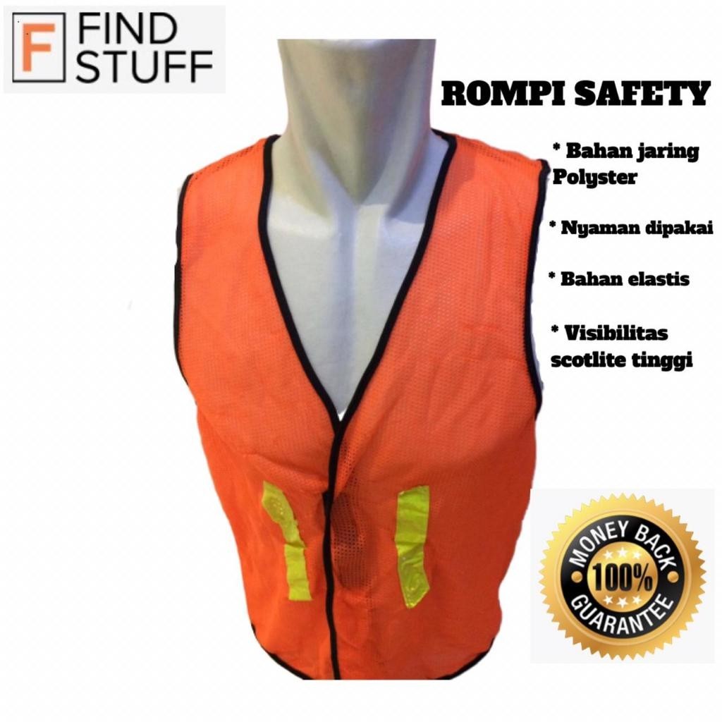 rompi jaring/rompi proyek/rompi safety/safety vest/jaring/rompi//BAJU WANITA MODEL BARU / MURAH PROM