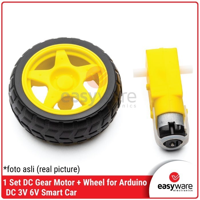 DC99 DC MOTOR GEARBOX AND WHEEL DC GEAR MOTOR DAN RODA
