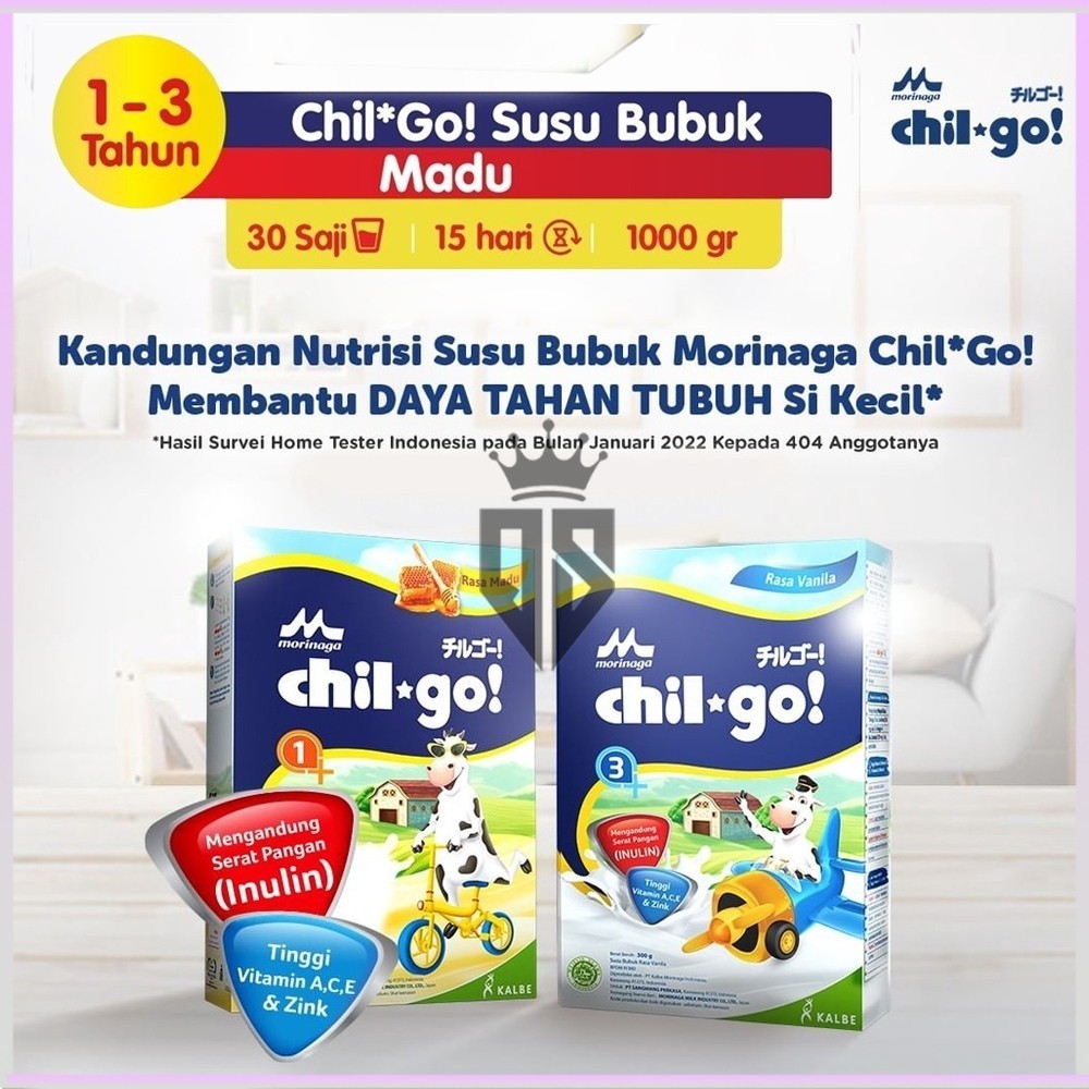 

Chil Go Susu Bubuk Madu Vanila Anak 1-3 Tahun Tinggi Kalsium & Nutrisi Lengkap Sehat