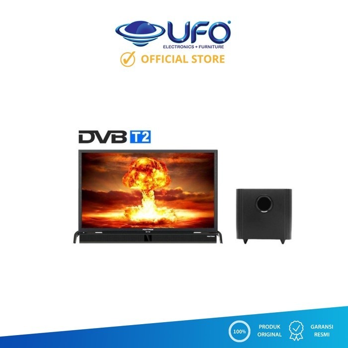 Polytron 43 Inch Digital TV Cinemax Soundbar PLD43BV1558