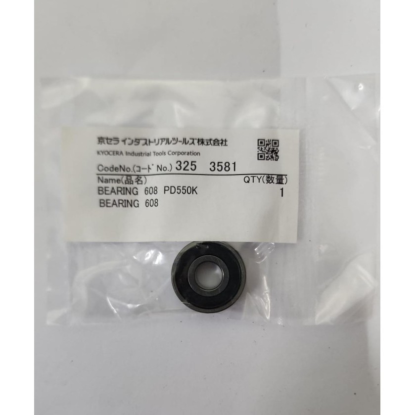 Spare Part Power Tool (PD-550K) 3253581 - Bearing 608 Kyocera Ryobi