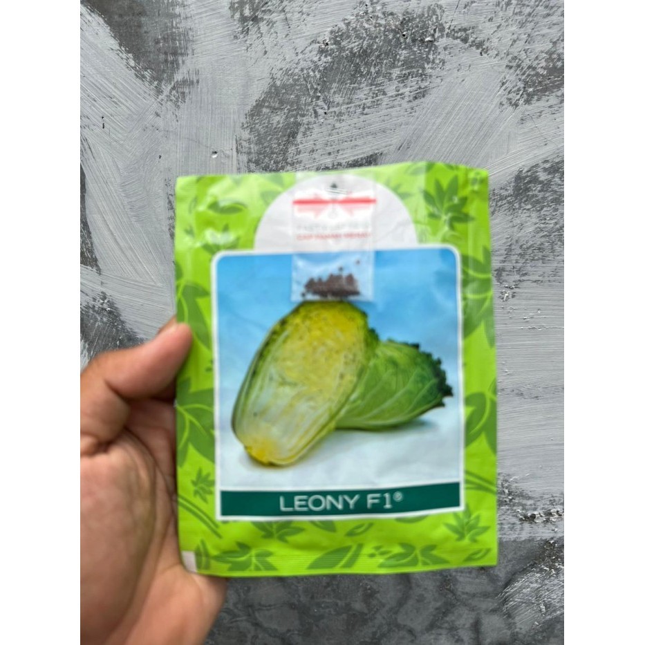 Benih Bibit Sawi Putih Slebor LEONY F1 / Sawi Kimchi - Kemasan Repack TERBARU