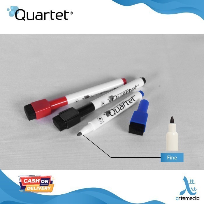 

✨LARIS✨ -Spidol Papan Tulis Quartet Whiteboard Marker Set 3