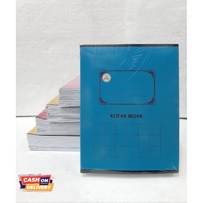 

✨LARIS✨ -BUKU TULIS MANDARIN KOTAK BESAR/ MERK AA/1 PAK ISI 10 BUKU