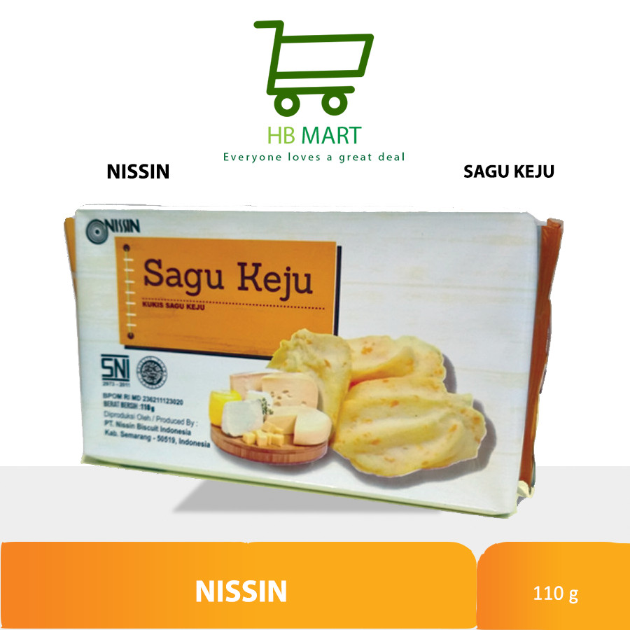 

BISKUIT NISSIN KUKIS SAGU KEJU 110GR