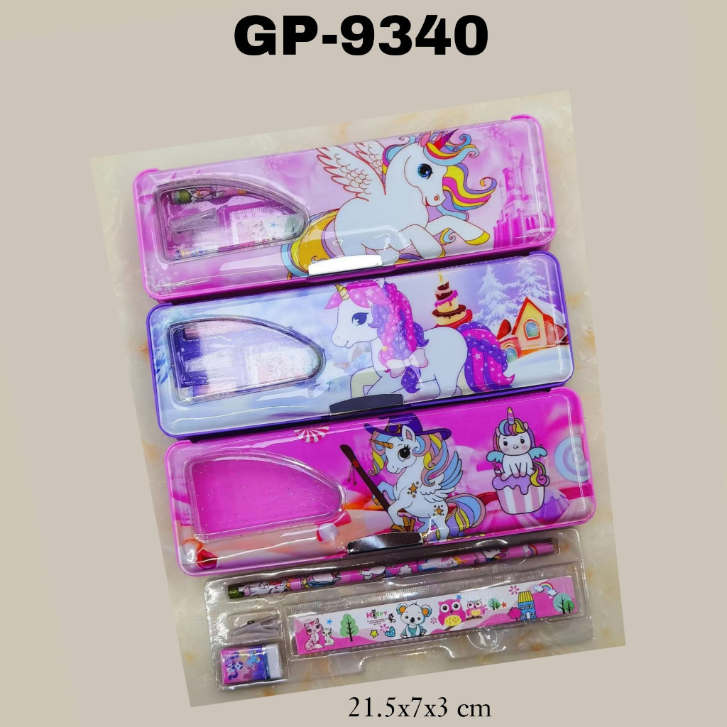 

GG Kotak Pensil Magnet Set 7.5x21.5 Tipe C / Tempat Pensil / Pensil Case/Tepak