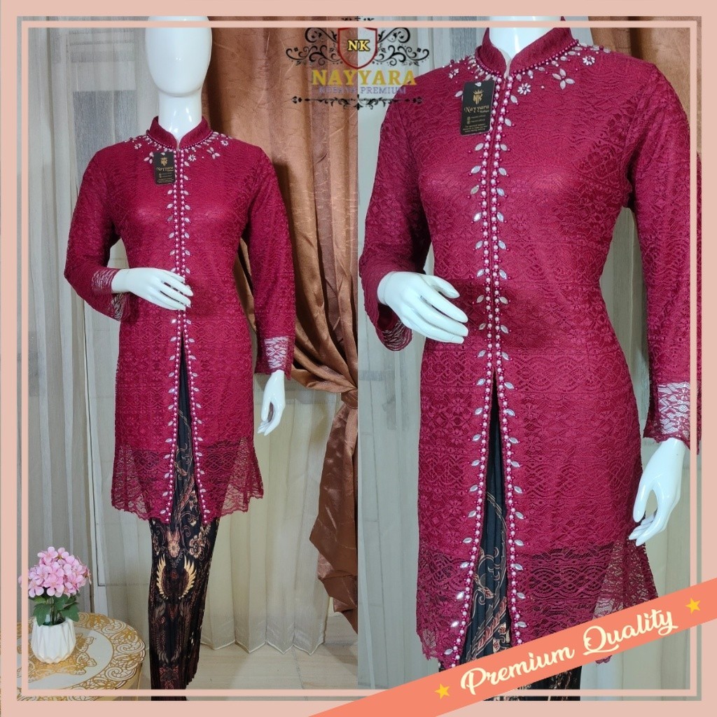 Set Murah Kebaya Keren Model Terbaru / Kebaya Modern  Kebaya Tunik  Setelan Kebaya Brokat  Kebaya Br