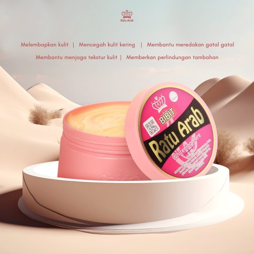 BIBIT RATU ARAB ORIGINAL BPOM ORI BODY LOTION HB RATU ARAB ORI BPOM 100% PEMUTIH