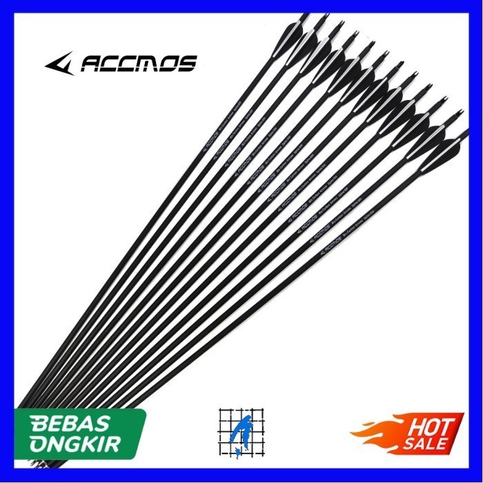 Spine 500 Mix Carbon Arrow Anak Panah 1 PCS
