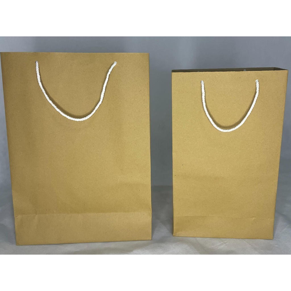 

Paper Bag Jombo Polos Coklat 40x30x14cm - pembungkus Hadiah buket kado hadiah gift