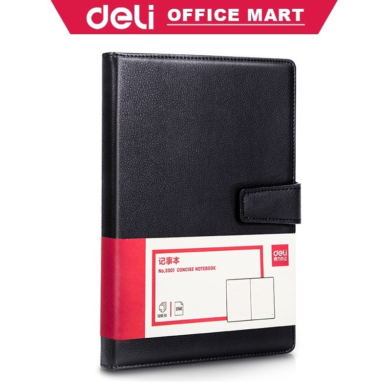 

Deli Buku Catatan Kulit Notebook Buku Tulis 25k 16k 120 Lembar Buku Tulis Leather Cover Notebook
