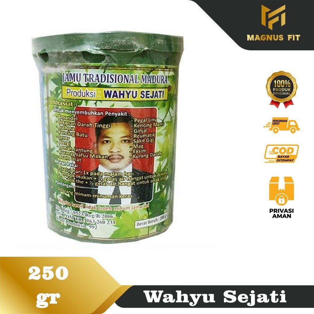 

Jamu Ramuan Madura Asam Urat- Wahyu Sejati Kaleng Asli