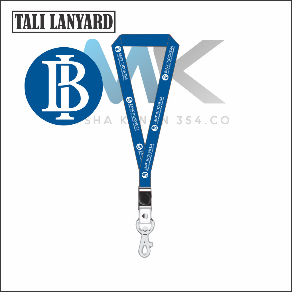 

TALI LANYARD BANK INDONESIA | BI LOGO - TALI ID CARD BANK INDONESIA GANTUNGAN KUNCI GANTUNGAN FLASHDISK GANTUNGAN NAMETAG TALI LANYARD BEST SELLER COD