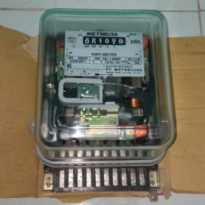 AGA88 kWh Meter 3 Phase 3P Alat Ukur Meter Arus Listrik PLN Gudang
