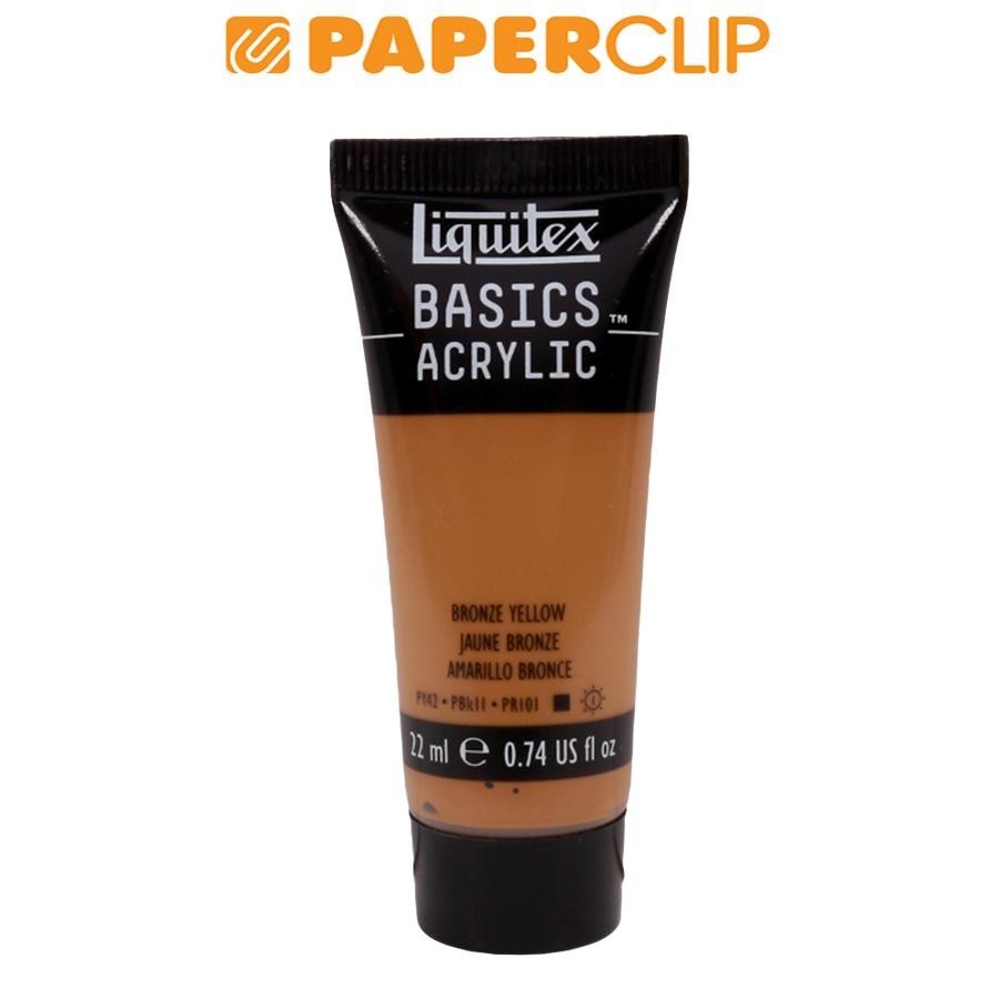 

CAT ACRYLIC LIQUITEX BASIC 22ML 1058530LQ BRONZE YELLOW