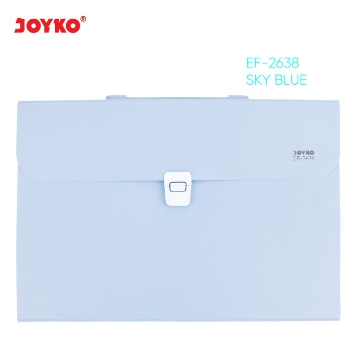 

[KUALITAS TETBAIK] Expanding File Map Harmonika Joyko EF-2638 Folio 13 Pocket - Sky Blue