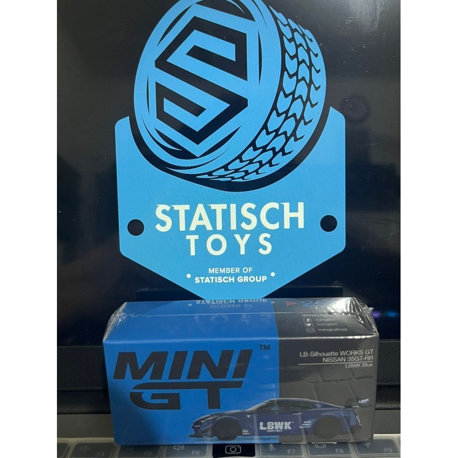 Mini GT LBWK GT Nissan 35GT-RR Blue No 299