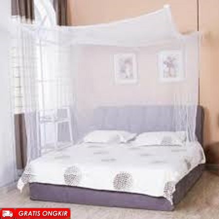 kelambu gantung polos 180x200/kelambu tidur/kelambu bayi/kelambu nyamuk/kelambu gantung/kelambu pint