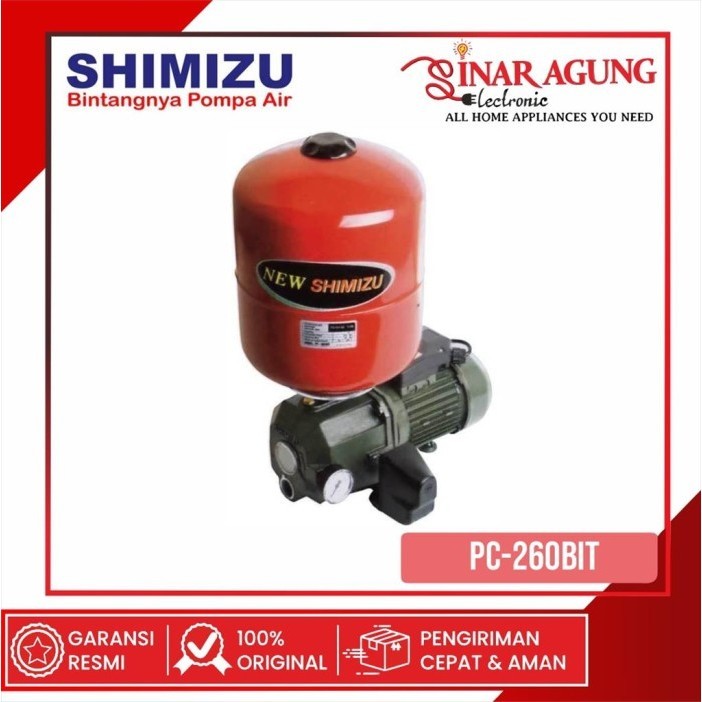 Shimizu Jet Pump PC-260 BIT Pompa Air [250 Watt]