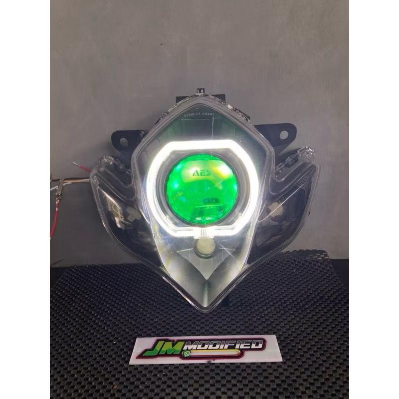 Promo Breket Lampu Biled Projie Led 2.5 Inch Motor Satria Fu Barong Kualitas Terbaik