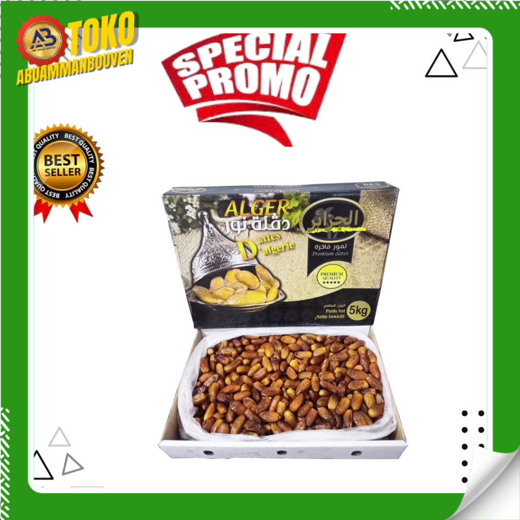 

Promo Kurma Alger Dattes Dalgerie Pack 500gr dan 1kg