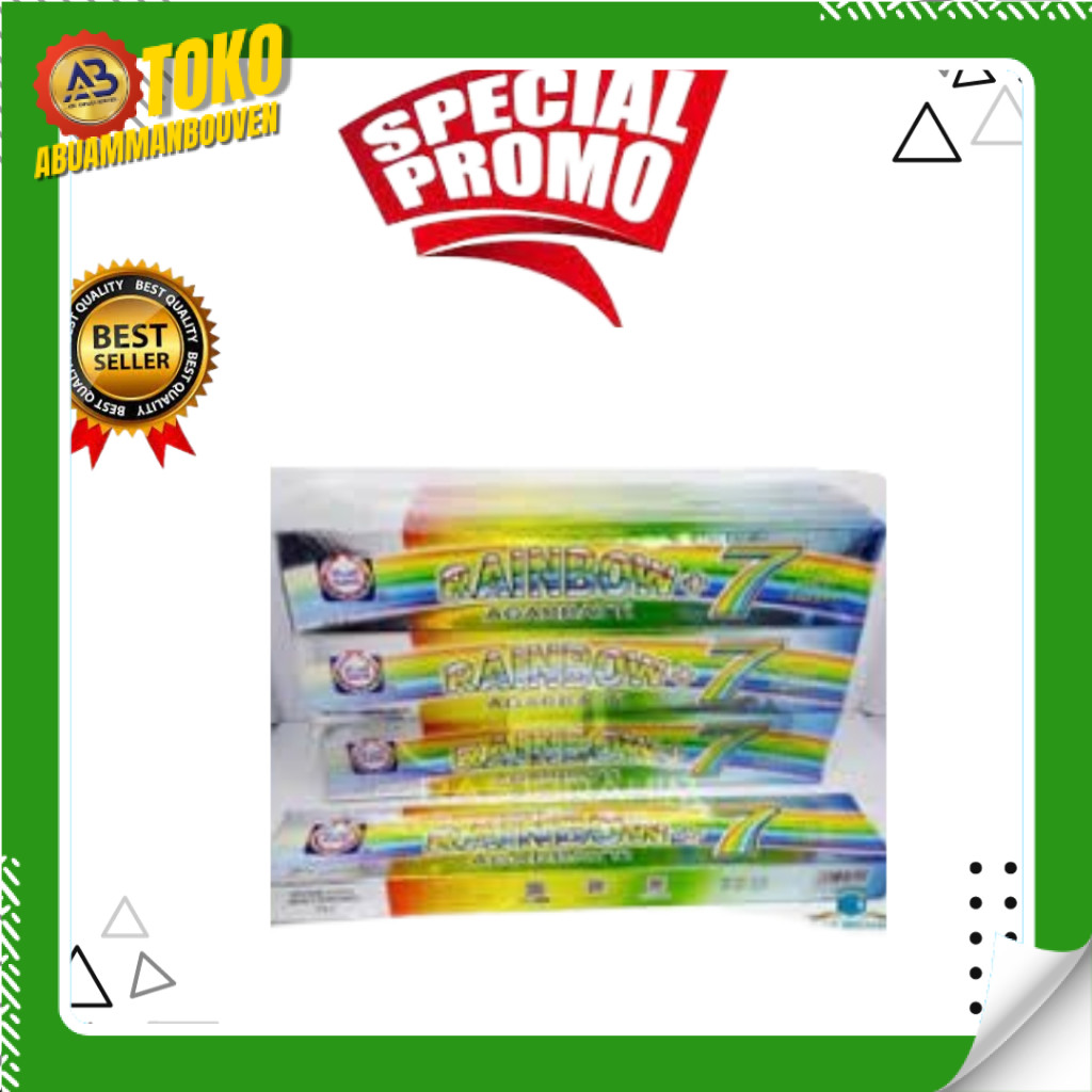 terlaris dupa hio rainbow seven agarbati rainbow original surrati