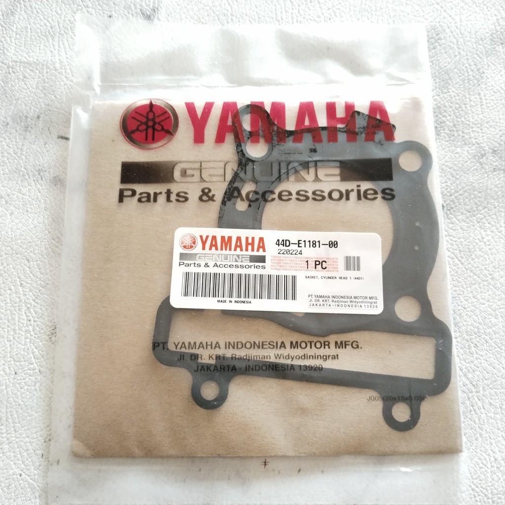 Paking Cylinder Head Xeon 44D-E1181-00 Asli Yamaha