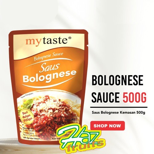 

My Taste Bolognese Sauce 500gr Saus Spaghetti