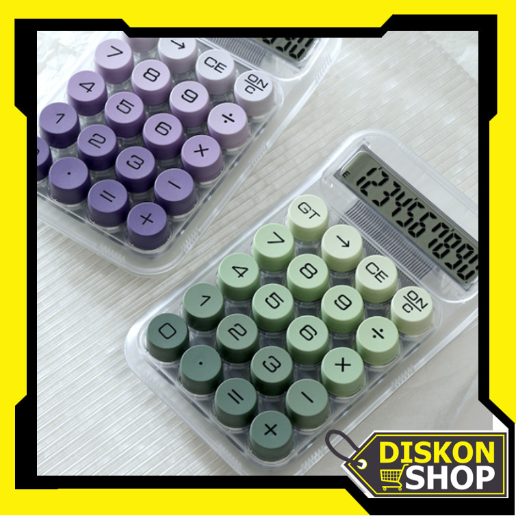 

Diskon Shop - 6549 Kalkulator Transparan Elegan / Stylish Calculator for Student