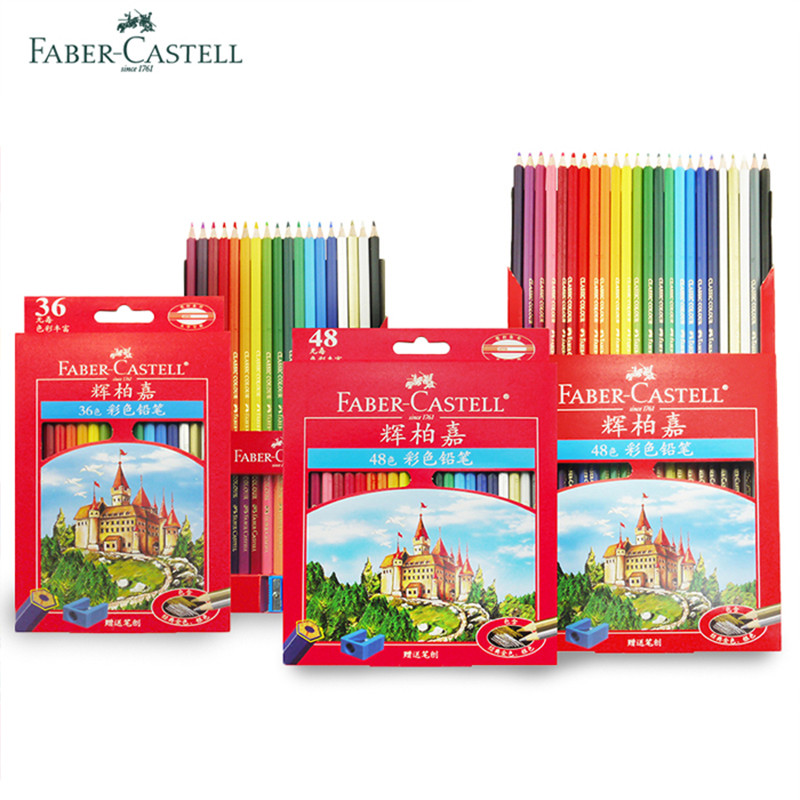 

Faber Castell 72/48/36 Colored Pencils Set Student Beginners Hand Painted Graffiti Painting Art Supplies School Supplies Secure