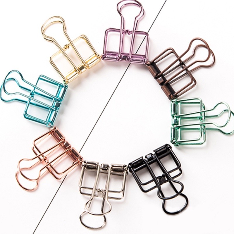 

Klip Metal Dovetail Hollow Kreatif Multi Warna Ukuran Besar