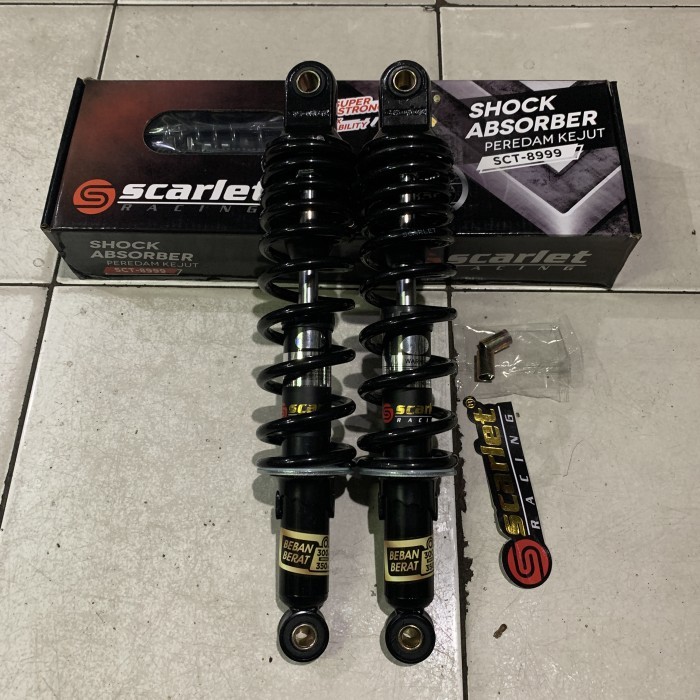 SHOCKBREAKER BELAKANG VARIASI UKURAN 340MM MOTOR BEBEK HONDA SUPRA