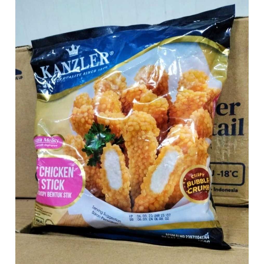 

BAH Kanzler Stik Crispy Chicken Nugget 450 Gram