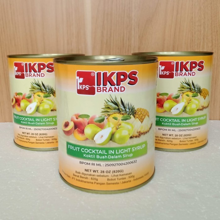 

IKPS FRUIT COCKTAIL IN LIGHT SYRUP (can)
