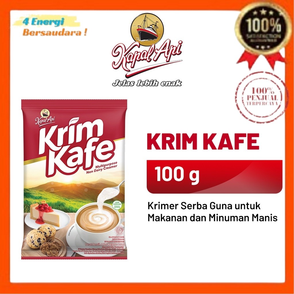 

Kopi Krim Kafe 100 gr 4 Energi Bersaudara