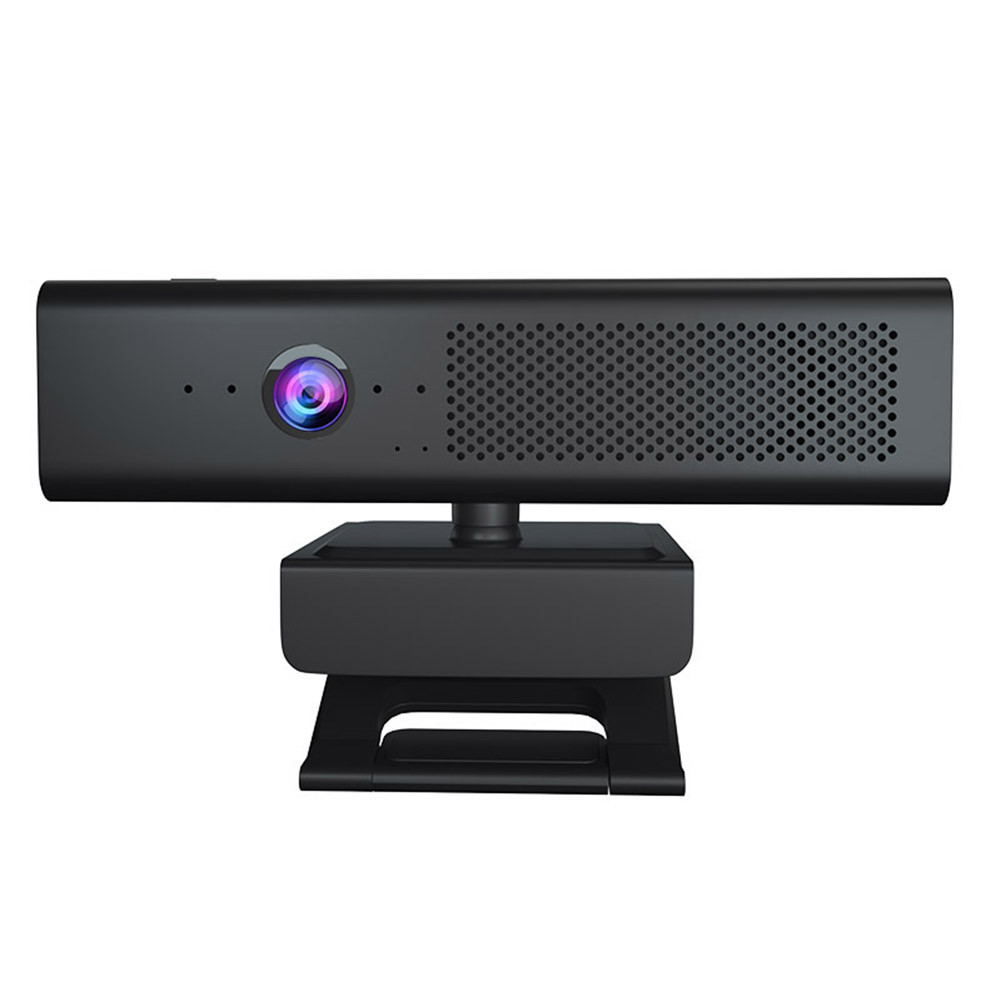 1080P FHD Computer Webcam with Speaker & Microphone - Live Broadcast Ready