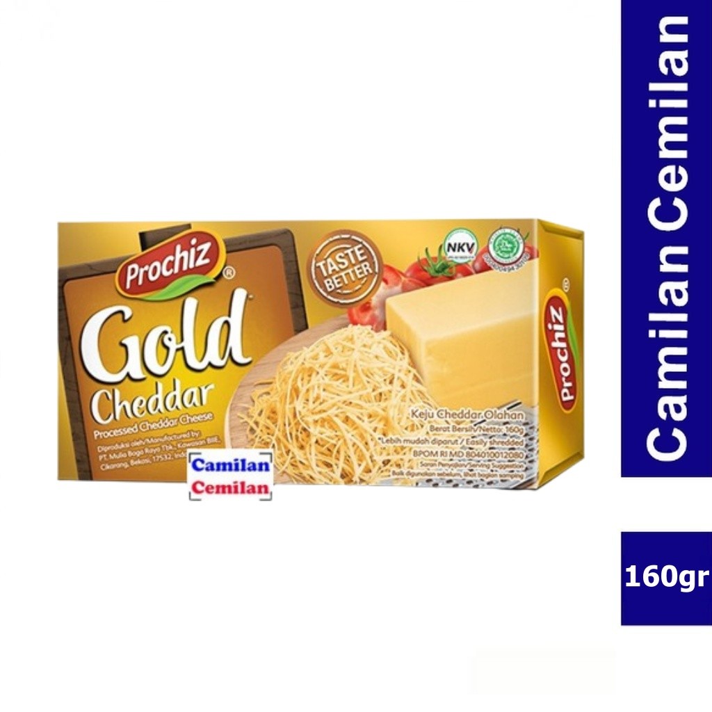 

Keju Prochiz Gold Keju Cheddar 160 gr