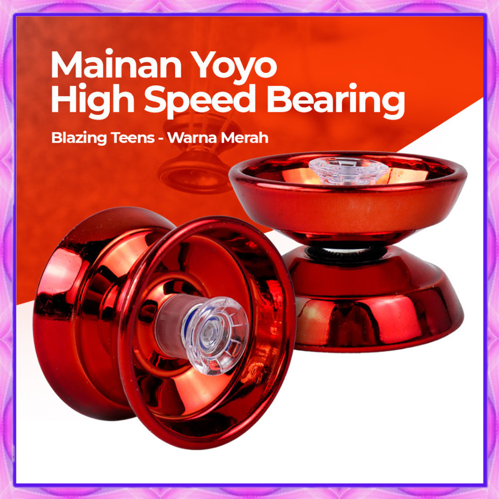 YOYO Mainan Yoyo High Speed Responsive Bearing Blazing Teens Profesional Magic Yoyo-COD