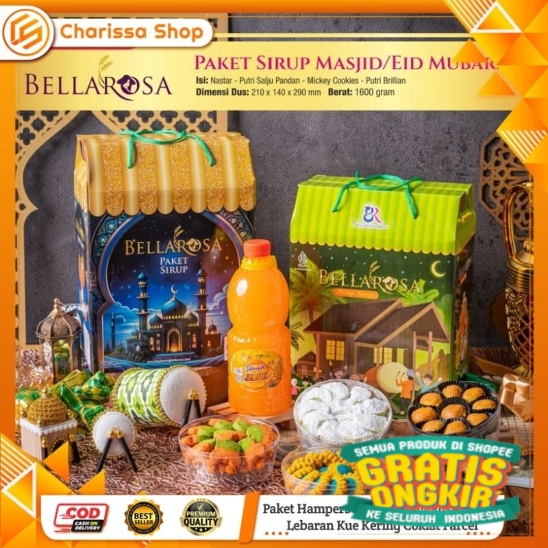 

Paket Hampers Bellarosa / Paket Kue Edisi Hari Raya Lebaran / Parsel Lebaran/ New kado