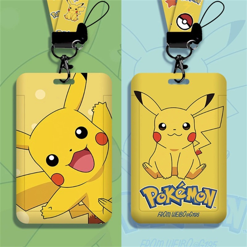 

Anime Cute Pokemon Lanyard for Key Neck Strap Lanyard Card ID Badge Holder Squirtle Key Chain Holder Rings Accessories Gifts