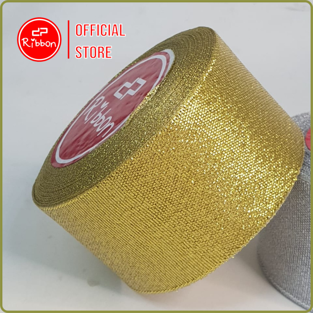 

1 Roll Pita Emas/Perak 2" 5cm (Gold/Silver Ribbon 2 inch)