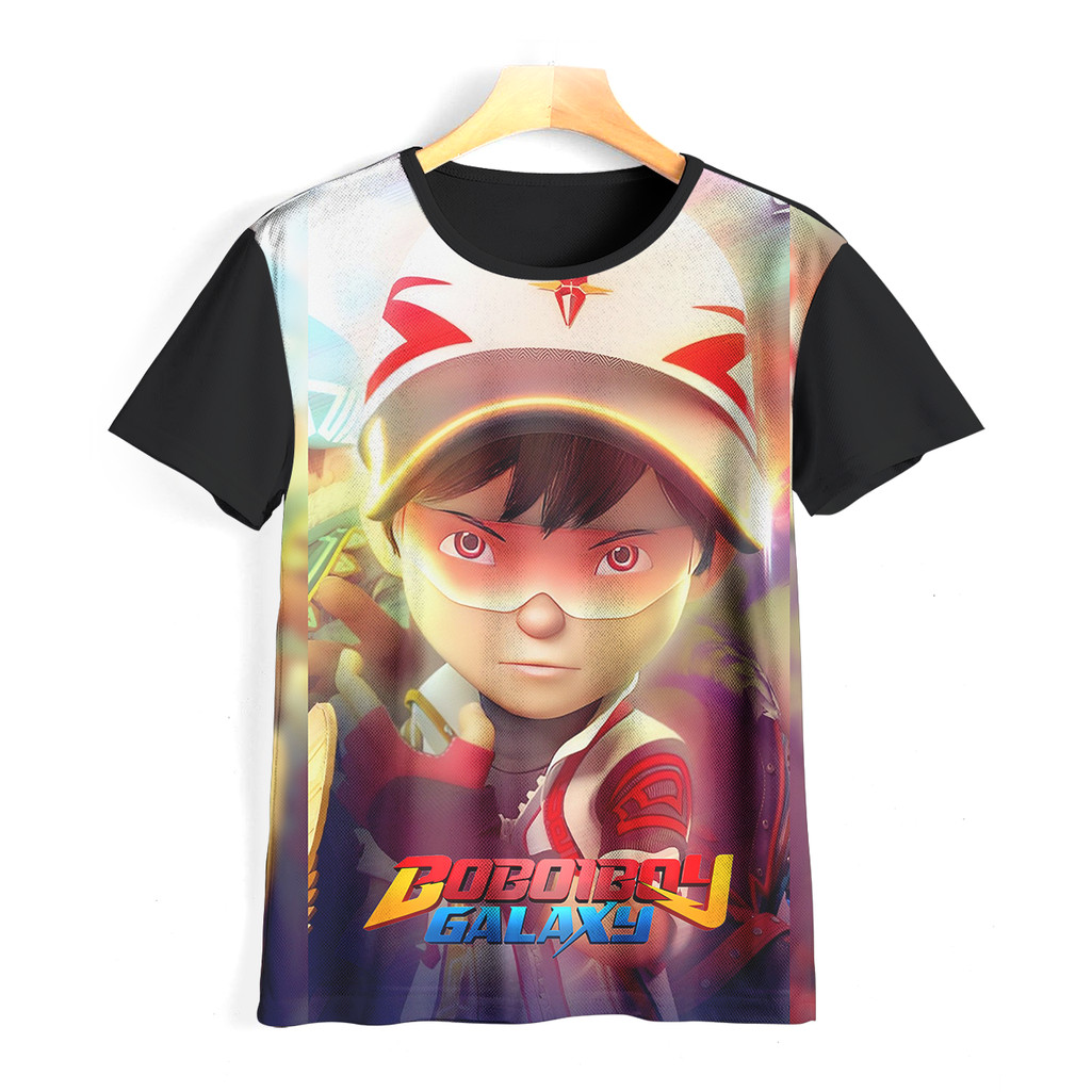 Kaos Boboiboy Keren dan Adem | Kaos Boboiboy Anak & Dewasa | 0020BBY
