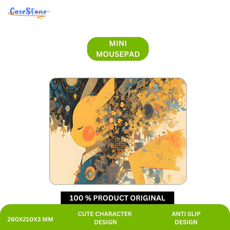 Mousepad Gaming Deskmat Keyboard pad Mousepad Good Quality Anti Slip Cartoon Pikachu Stone Mousepad