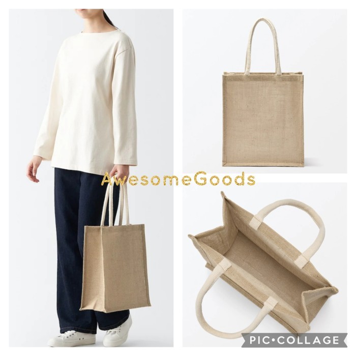 

Muji Jute Bag - A4 Tall