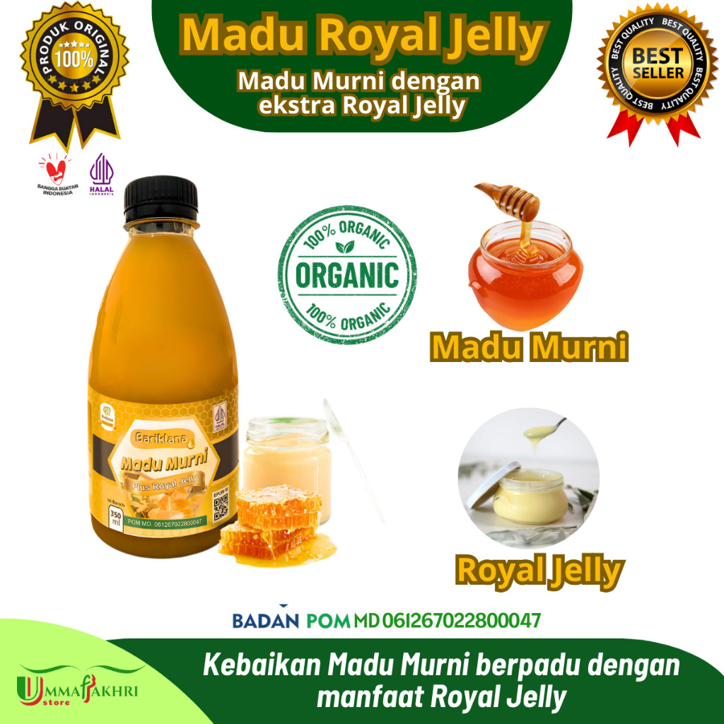 

Madu Murni dengan Royal Jelly