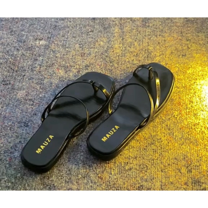 A1 Sandal wanita cewek kekinian tali sandal jepit simpel korean style